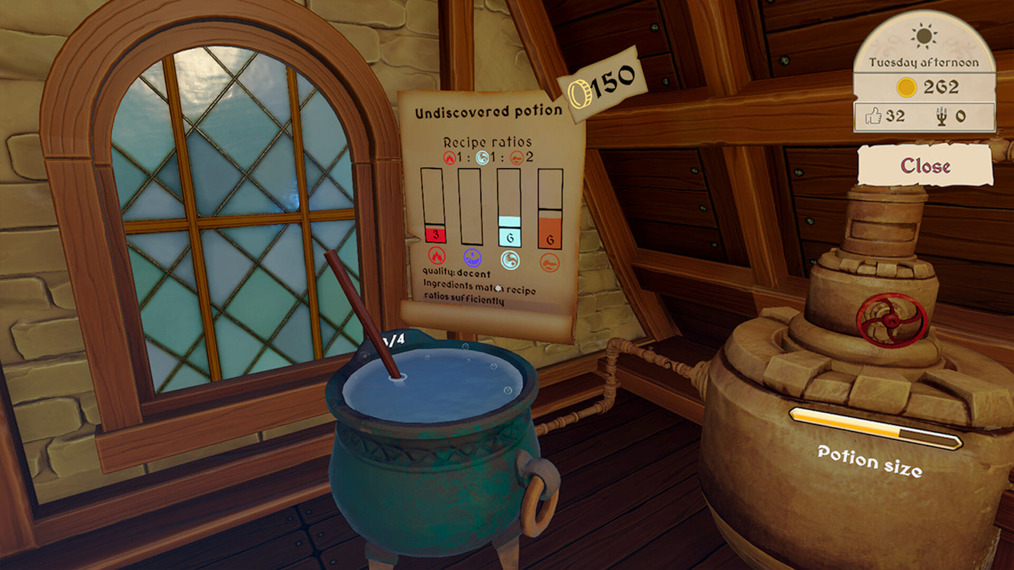 Potion Shop Simulator PC Steam CD Key  REGION FREE Pebbles Games - [Email/Instant Delivery]