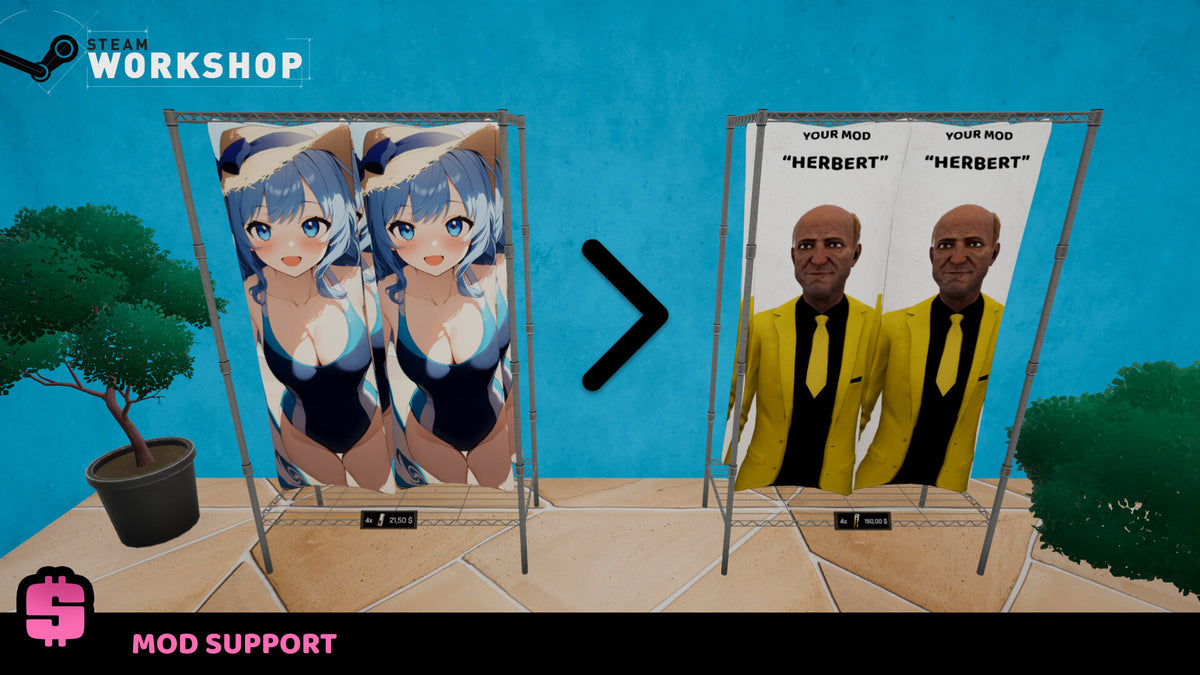 Shop Simulator: Waifu Pillows PC Steam CD Key  REGION FREE Three River Games (3RG) - [Email/Instant Delivery]