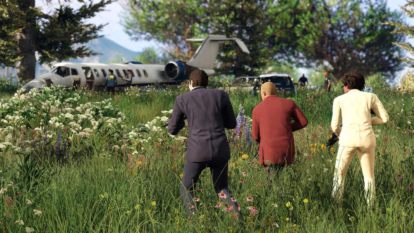 Grand Theft Auto V Enhanced & Great White Shark Card PC Steam Altergift  REST OF THE WORLD Rockstar Games - [Email/Instant Delivery]