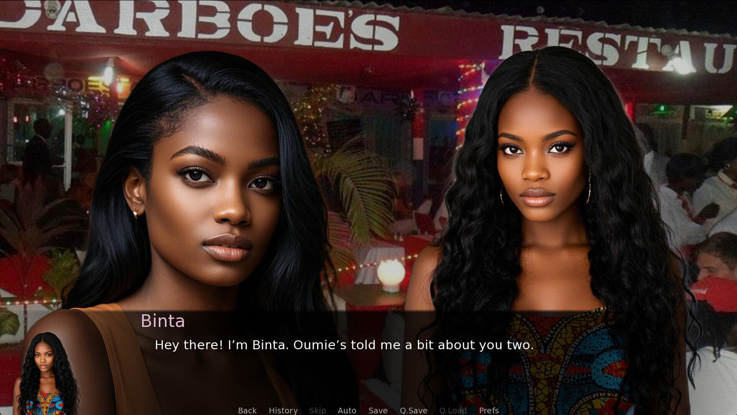 My Gambian Boyfriend PC Steam CD Key  REGION FREE Alright Peaches Studio - [Email/Instant Delivery]