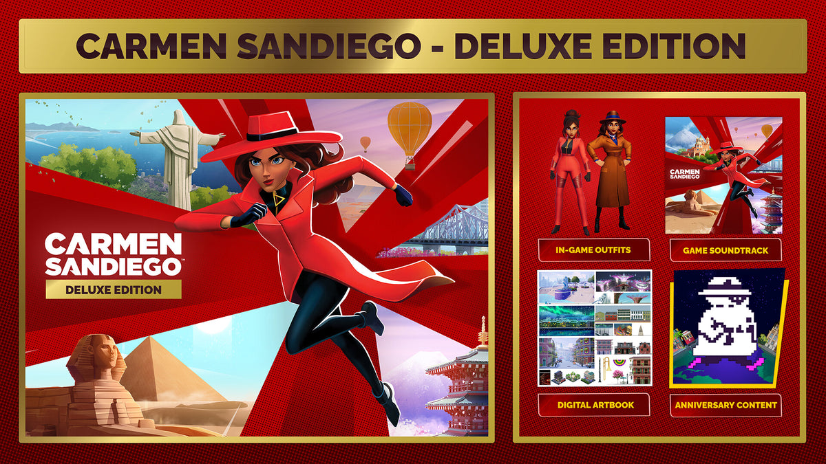 Carmen Sandiego - Deluxe DLC EU PC Steam CD Key   EUROPE - all countries Gameloft - [Email/Instant Delivery]