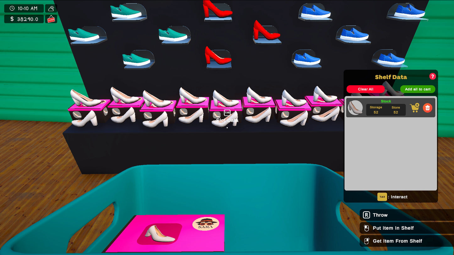 Shoes Store Simulator PC Steam CD Key  REGION FREE  [Email/Instant Delivery]