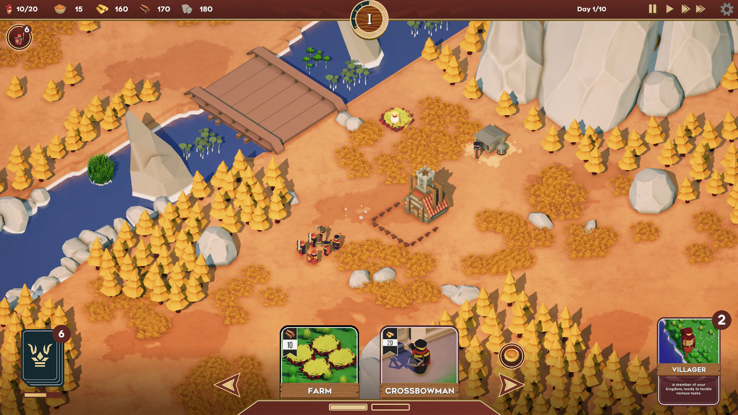 Kingdom's Deck PC Steam Account  REGION FREE Rogue Duck Interactive - [Email/Instant Delivery]