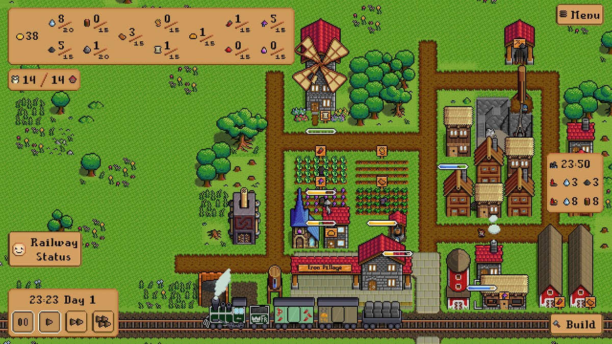 Iron Village PC Steam CD Key  REGION FREE Lunar Chippy Games - [Email/Instant Delivery]