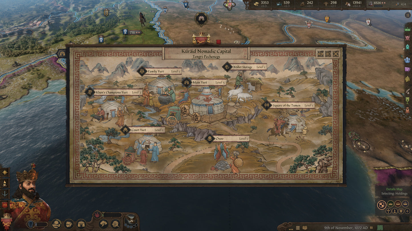 Crusader Kings III - Khans of the Steppe DLC PC Steam CD Key  REGION FREE Paradox Interactive - [Email/Instant Delivery]