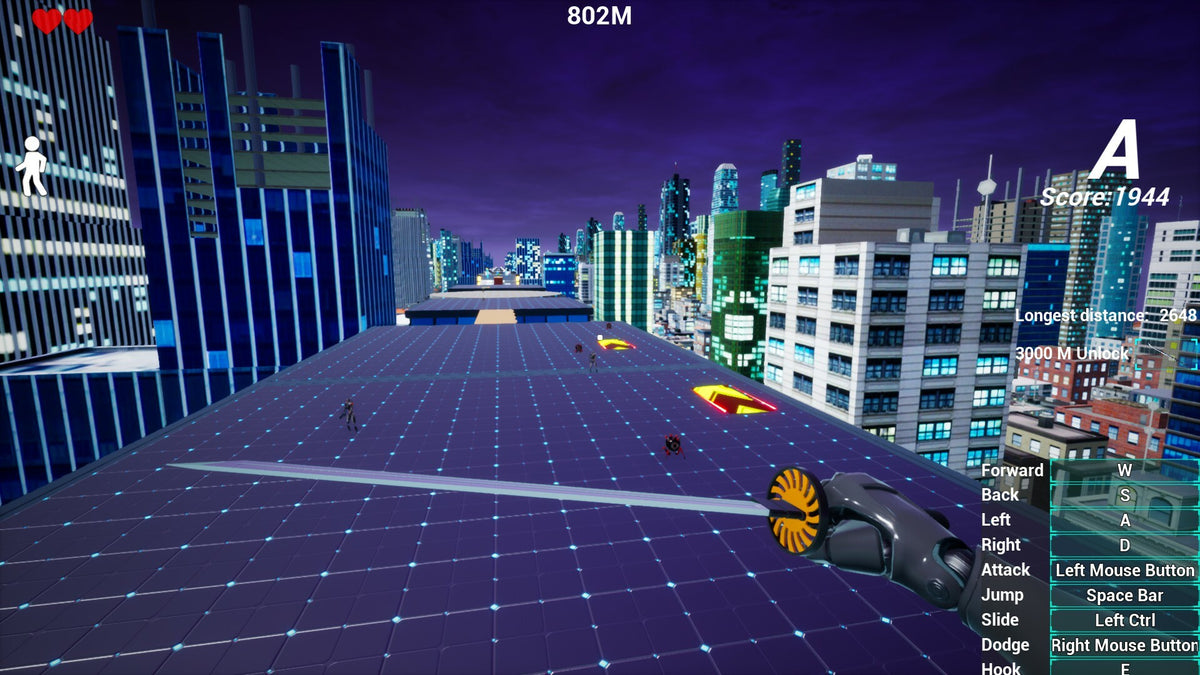 Parkour Assassin Sprint Run PC Steam CD Key  REGION FREE  [Email/Instant Delivery]