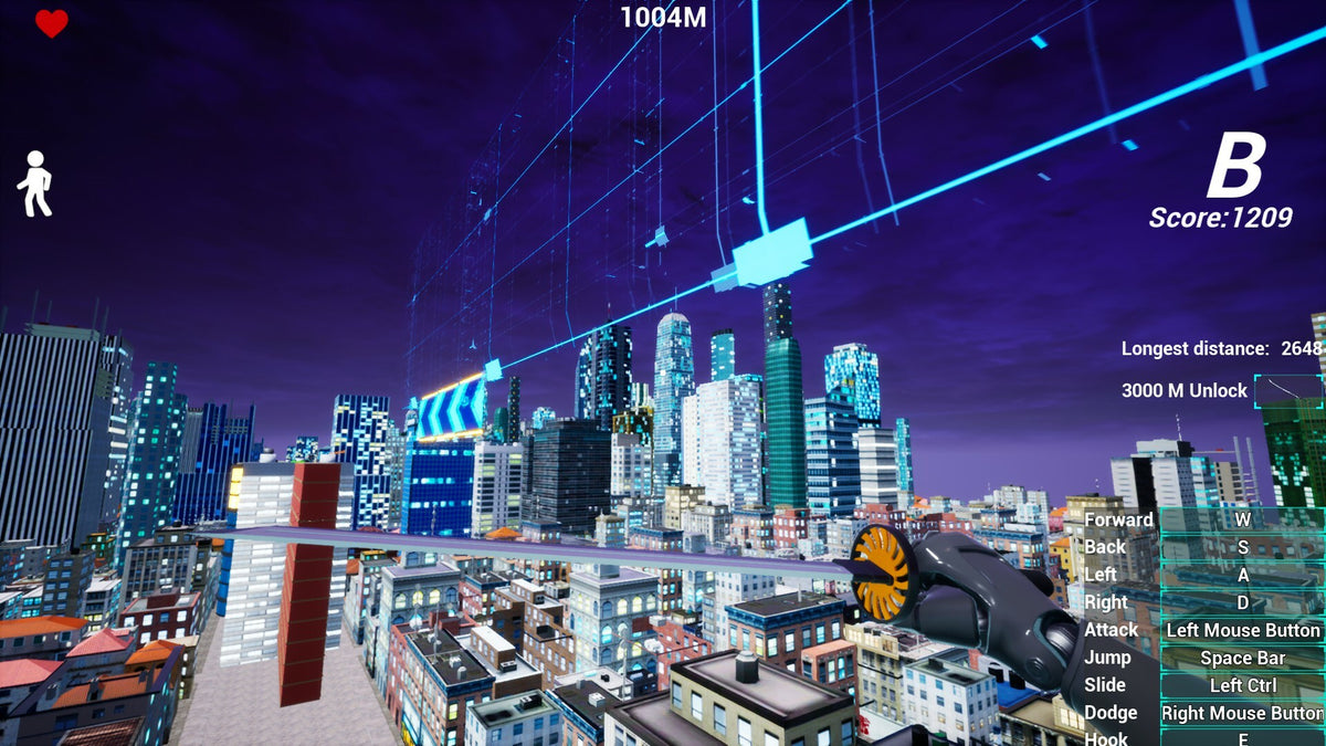 Parkour Assassin Sprint Run PC Steam CD Key  REGION FREE  [Email/Instant Delivery]