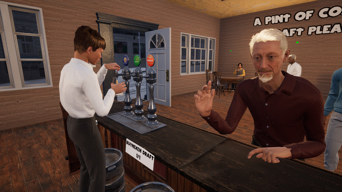 Pub Sim PC Steam CD Key  REGION FREE 1st impact games - [Email/Instant Delivery]