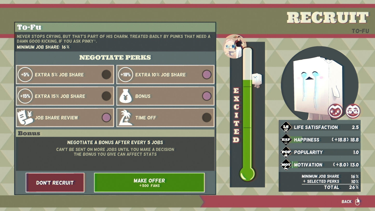 Promise Mascot Agency PC Steam Account  REGION FREE Kaizen Game Works - [Email/Instant Delivery]