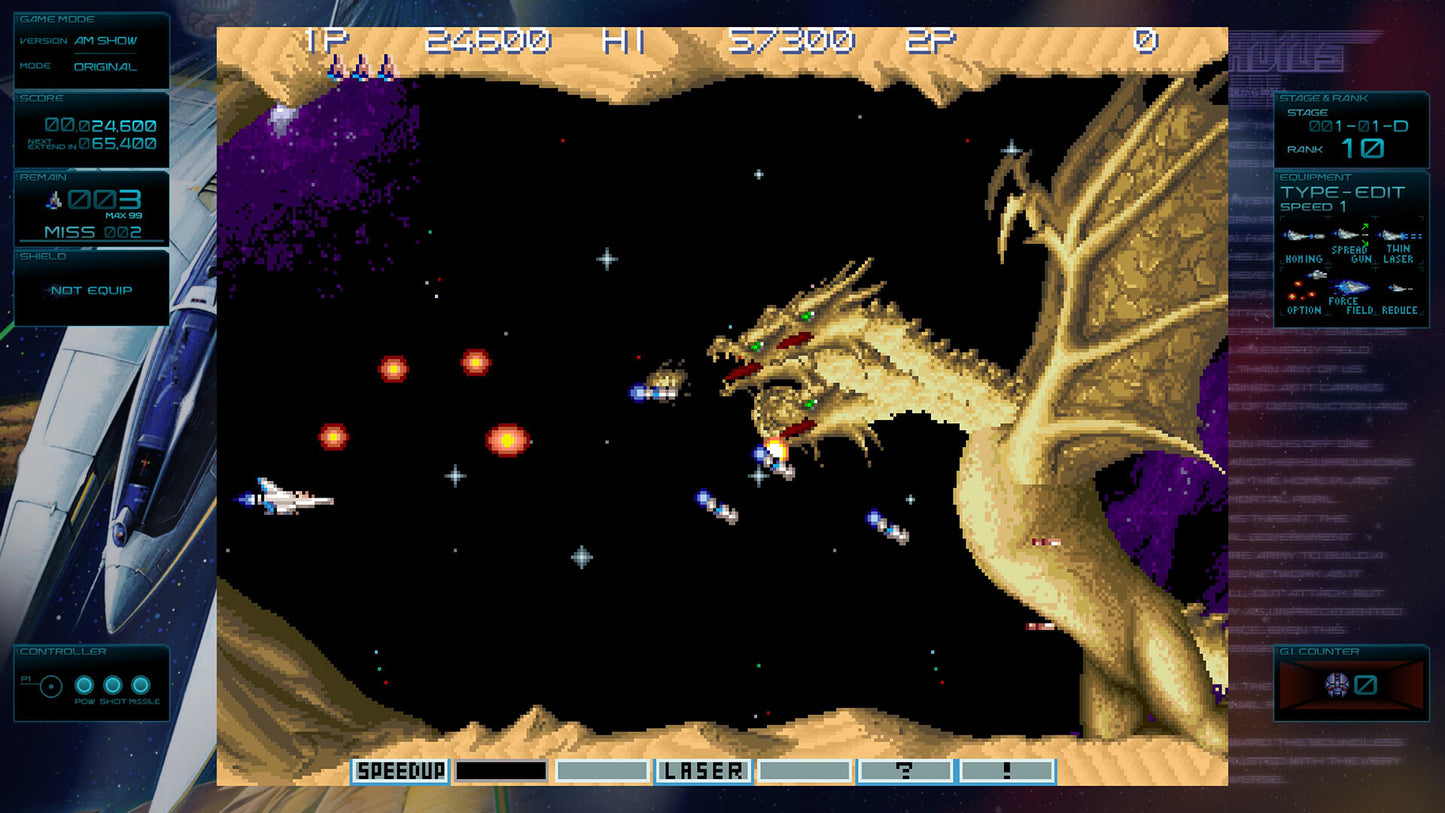 GRADIUS ORIGINS PC Steam CD Key  REGION FREE Konami - [Email/Instant Delivery]