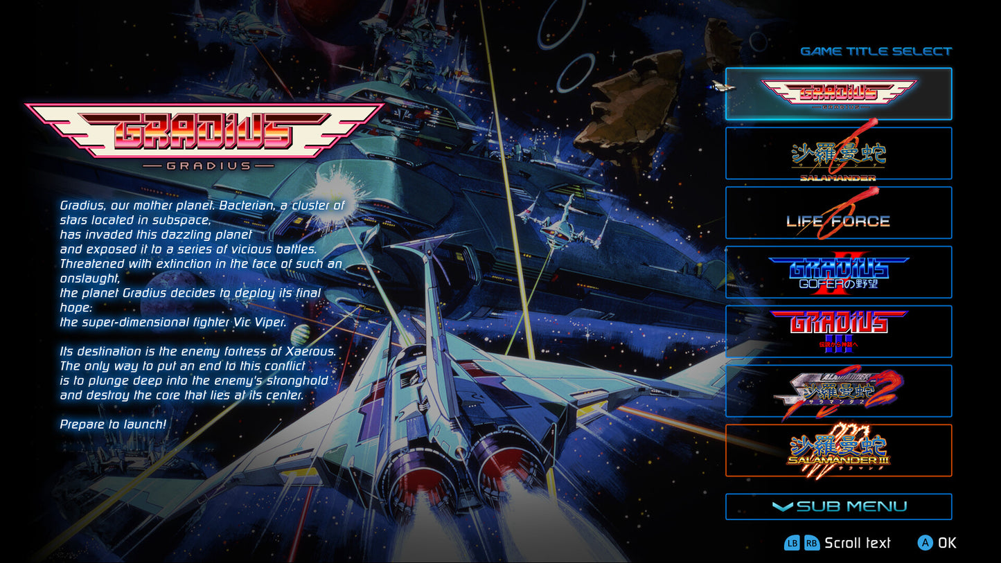 GRADIUS ORIGINS PC Steam CD Key  REGION FREE Konami - [Email/Instant Delivery]