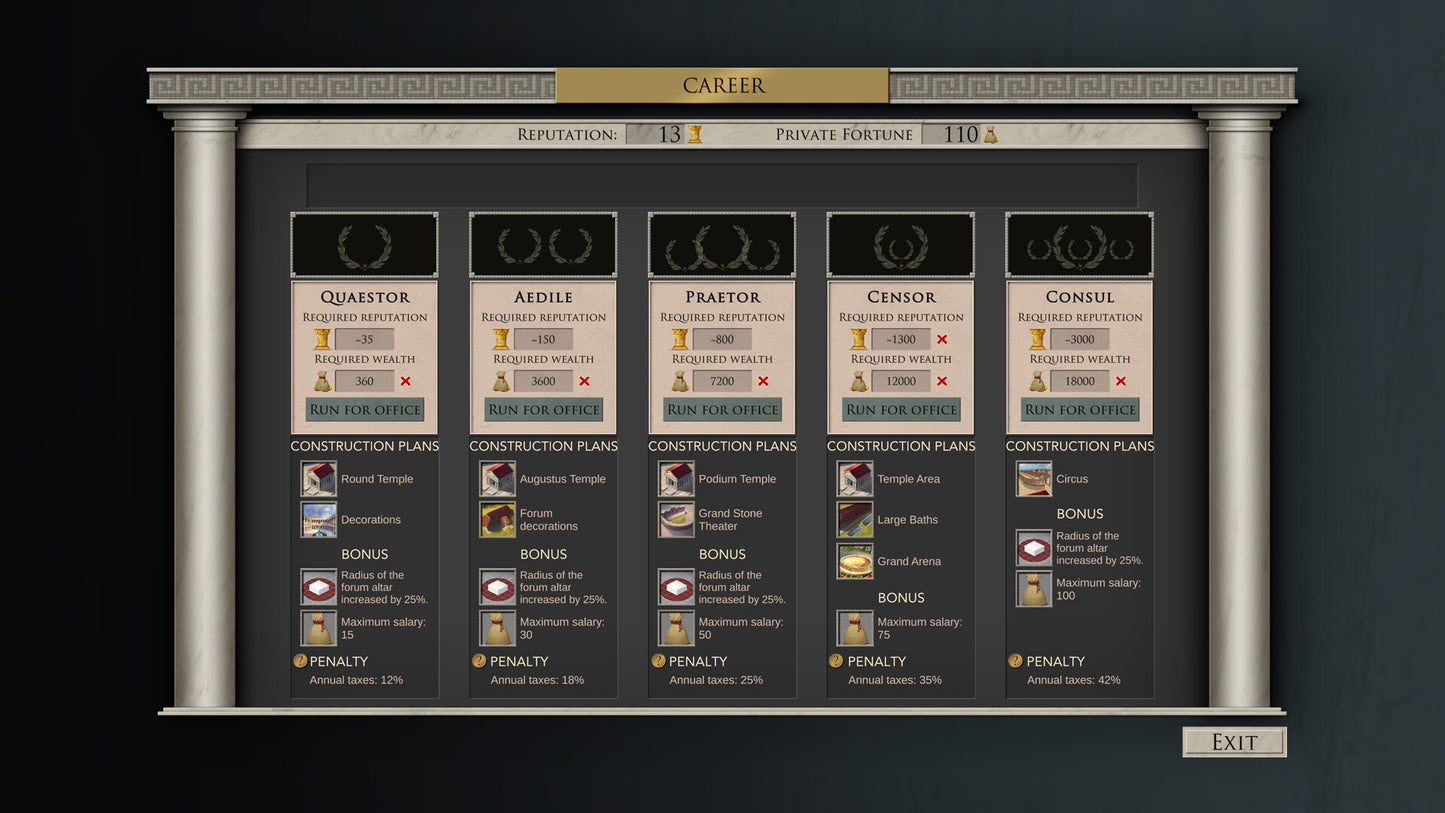 Pax Augusta PC Steam Account  REGION FREE Senatis - [Email/Instant Delivery]
