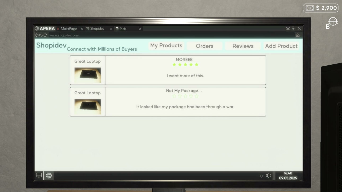 E-Commerce Simulator 2025 PC Steam CD Key  REGION FREE PlayWay S.A. - [Email/Instant Delivery]