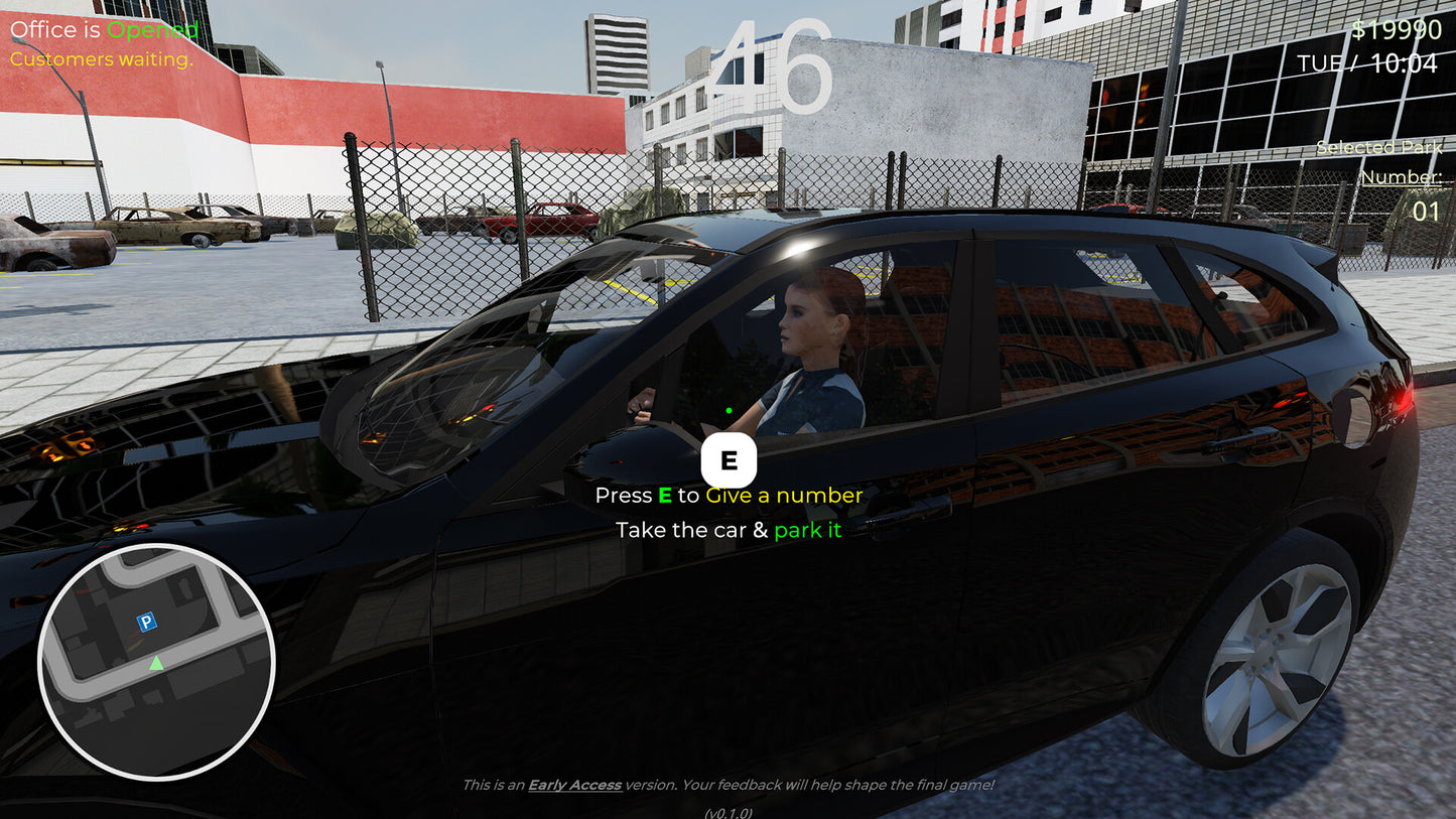 Parking Lot Simulator: Car Collector PC Steam CD Key  REGION FREE Gamevato - [Email/Instant Delivery]