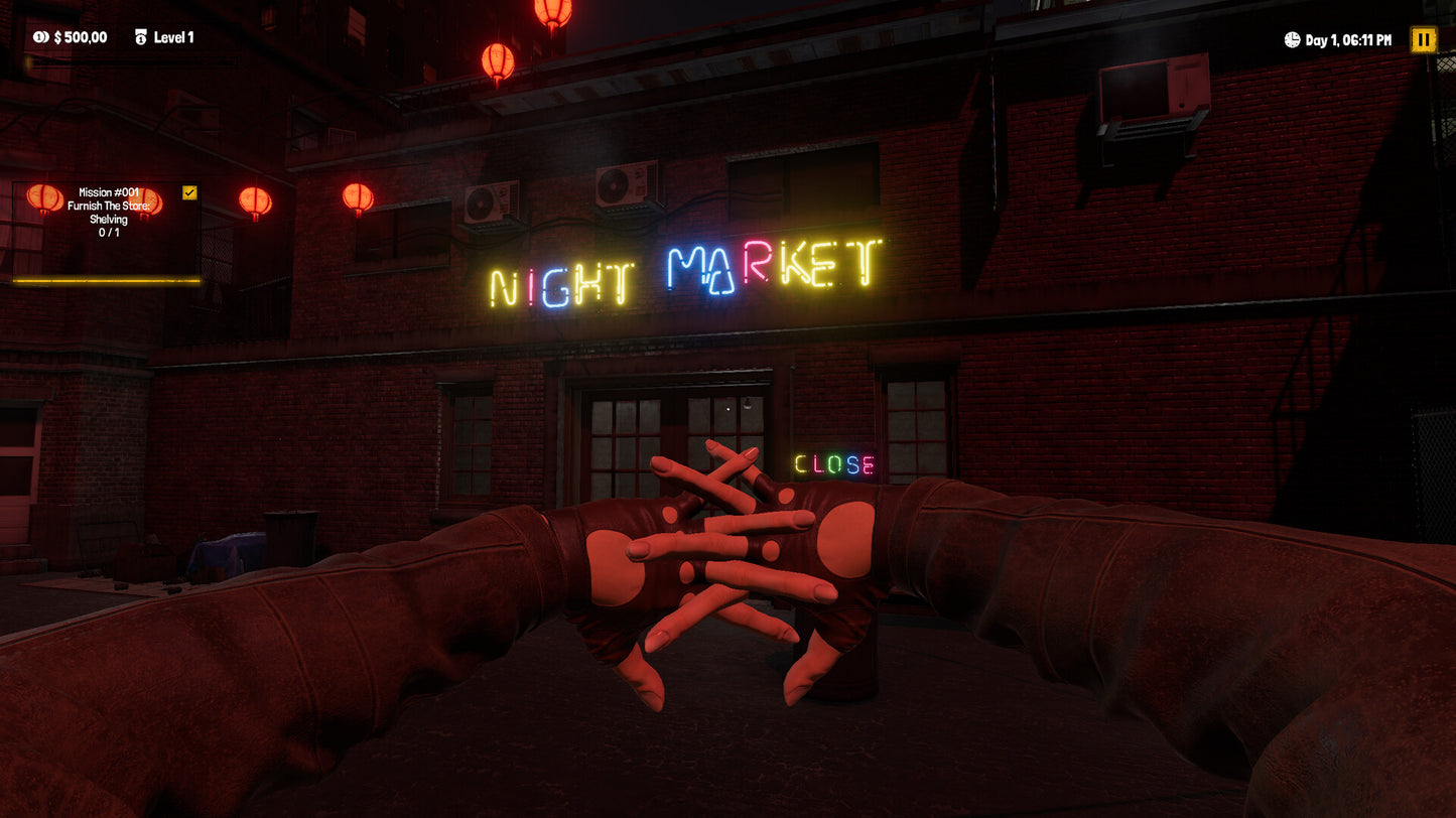 Night Market Simulator PC Steam CD Key  REGION FREE OxygenStudio - [Email/Instant Delivery]