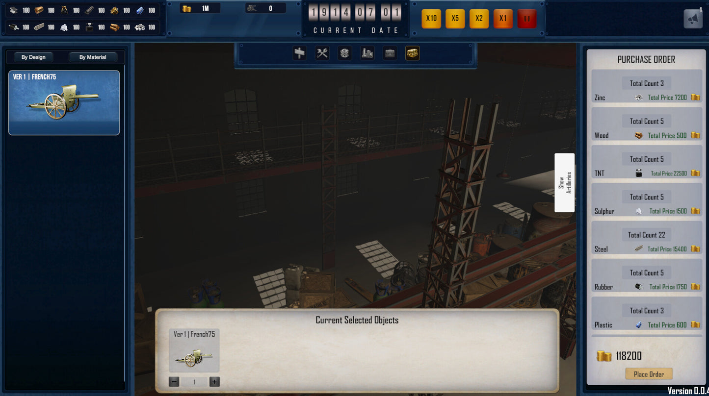 Artillery Tycoon PC Steam CD Key  REGION FREE Awful Waffle Studio - [Email/Instant Delivery]