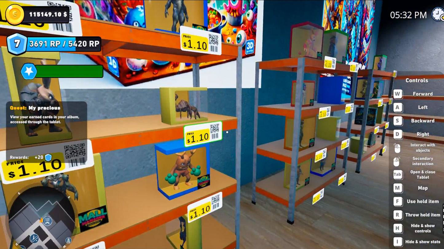 MALL MANAGER SIMULATOR PC Steam CD Key  REGION FREE PlayWay S.A. - [Email/Instant Delivery]