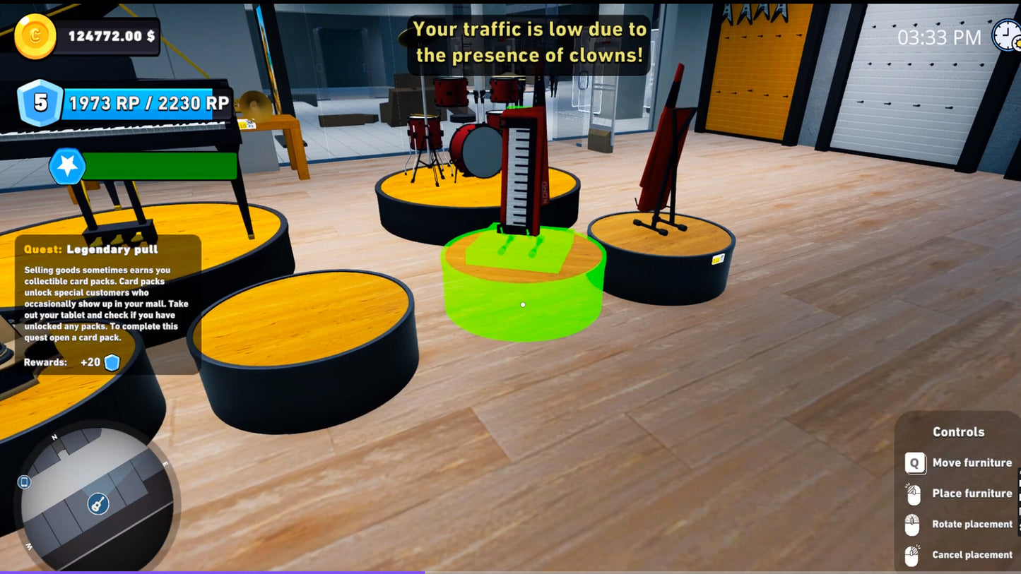 MALL MANAGER SIMULATOR PC Steam CD Key  REGION FREE PlayWay S.A. - [Email/Instant Delivery]