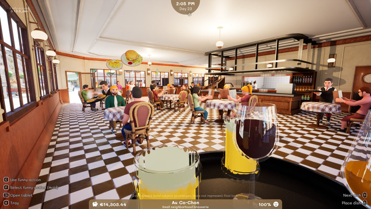 Parisian Brasserie Simulator PC Steam CD Key  REGION FREE Quark Studios - [Email/Instant Delivery]