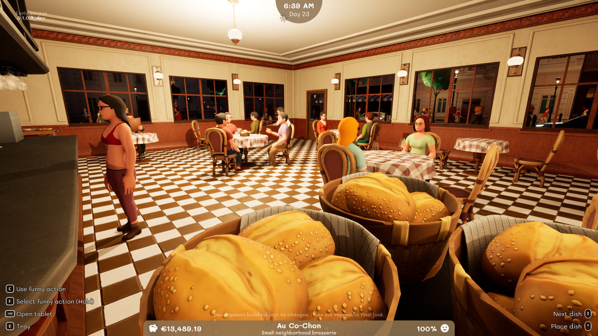 Parisian Brasserie Simulator PC Steam CD Key  REGION FREE Quark Studios - [Email/Instant Delivery]