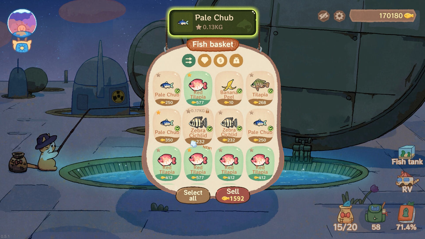 Fischer's Fishing Journey PC Steam CD Key  REGION FREE Cutefish - [Email/Instant Delivery]