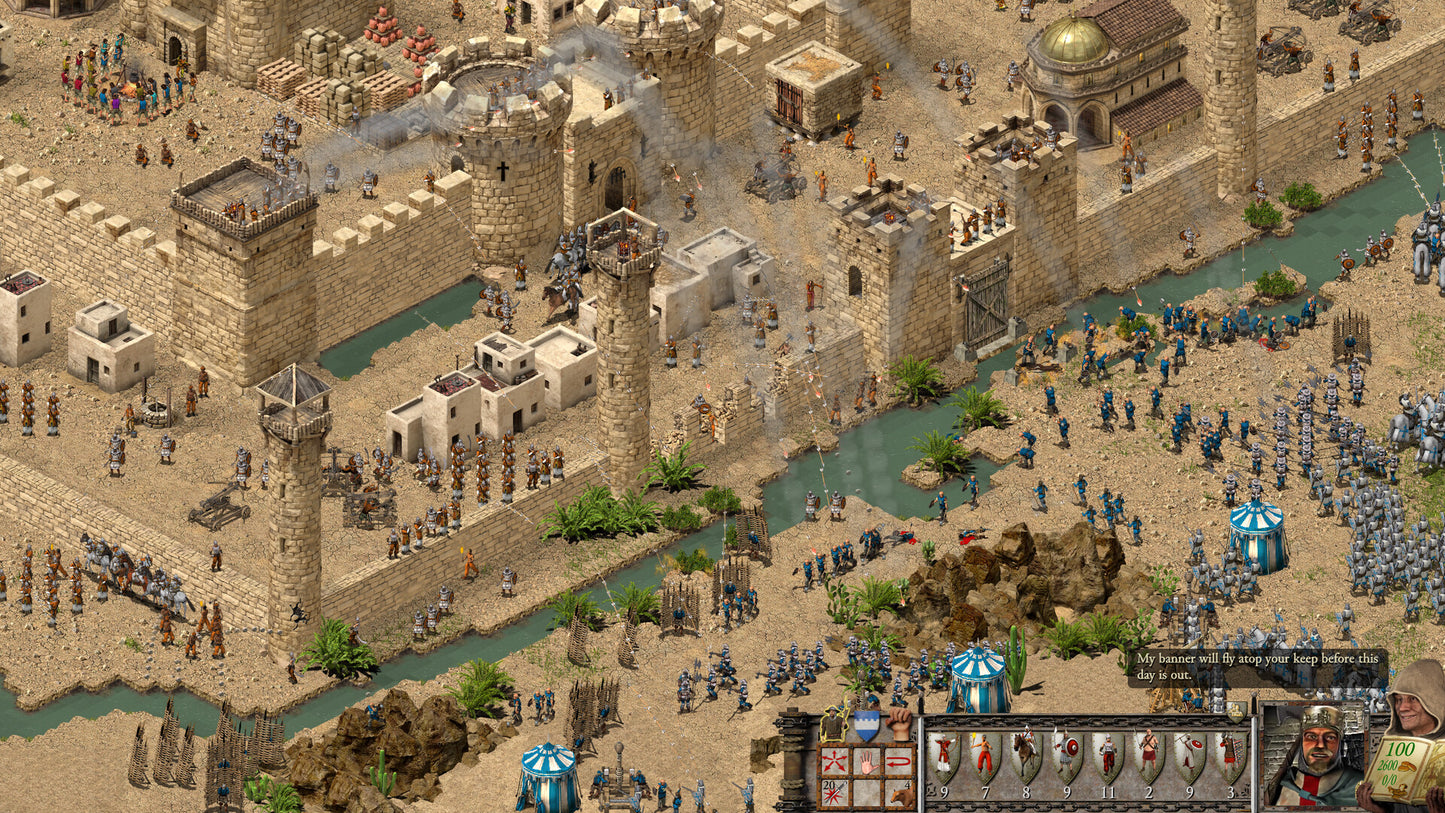 Stronghold Crusader: Definitive Edition PC Steam Account  REGION FREE Firefly Studios - [Email/Instant Delivery]