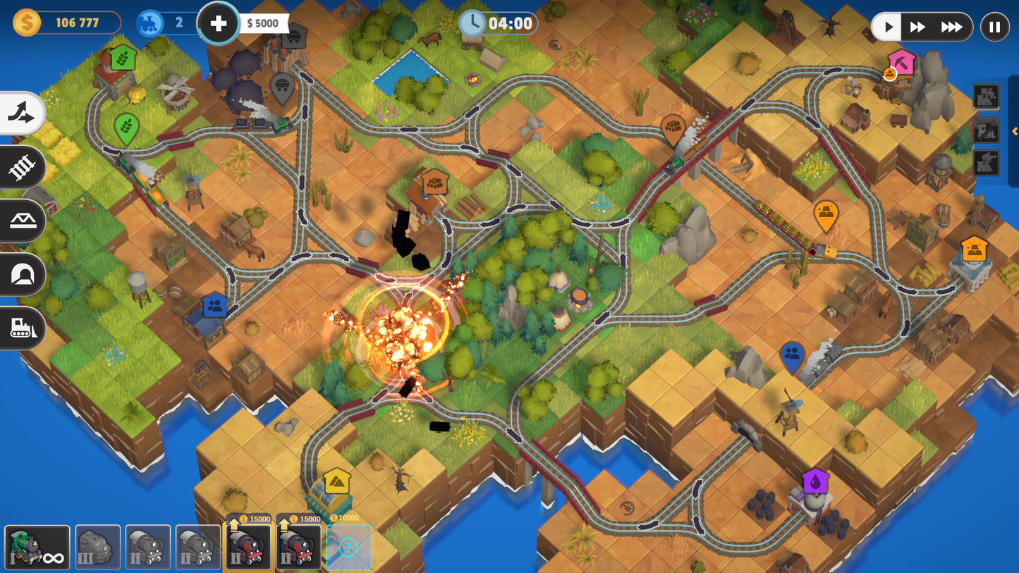 Train Valley Origins PC Steam CD Key  REGION FREE Polden Publishing - [Email/Instant Delivery]