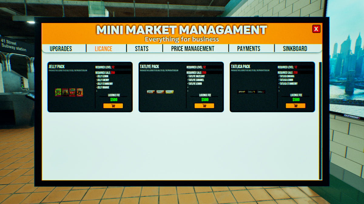 Metro Mini Market Simulator PC Steam CD Key  REGION FREE Blackburne Games Yazılım A.Ş. - [Email/Instant Delivery]