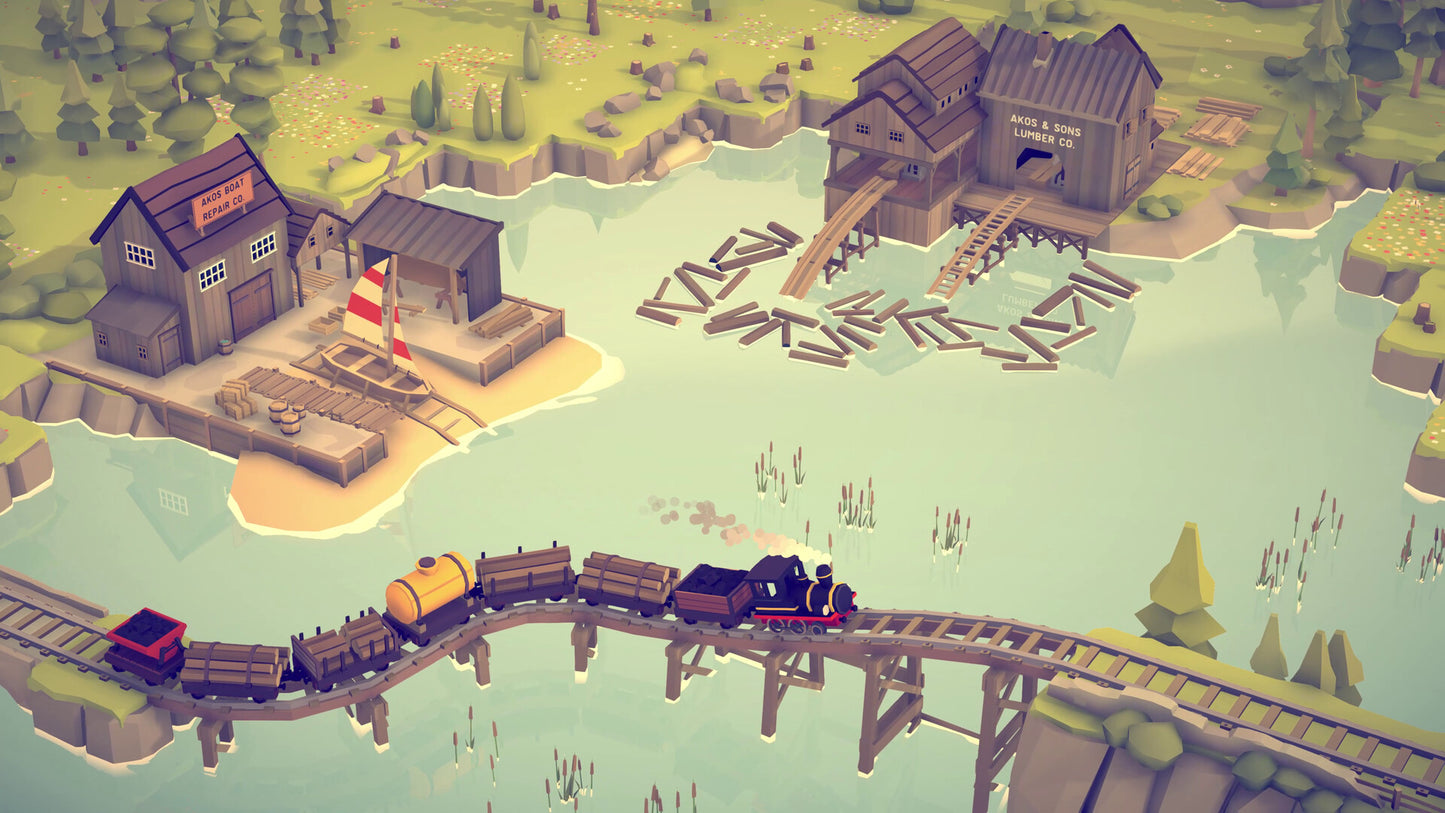 Islands & Trains PC Steam CD Key  REGION FREE Future Friends Games - [Email/Instant Delivery]