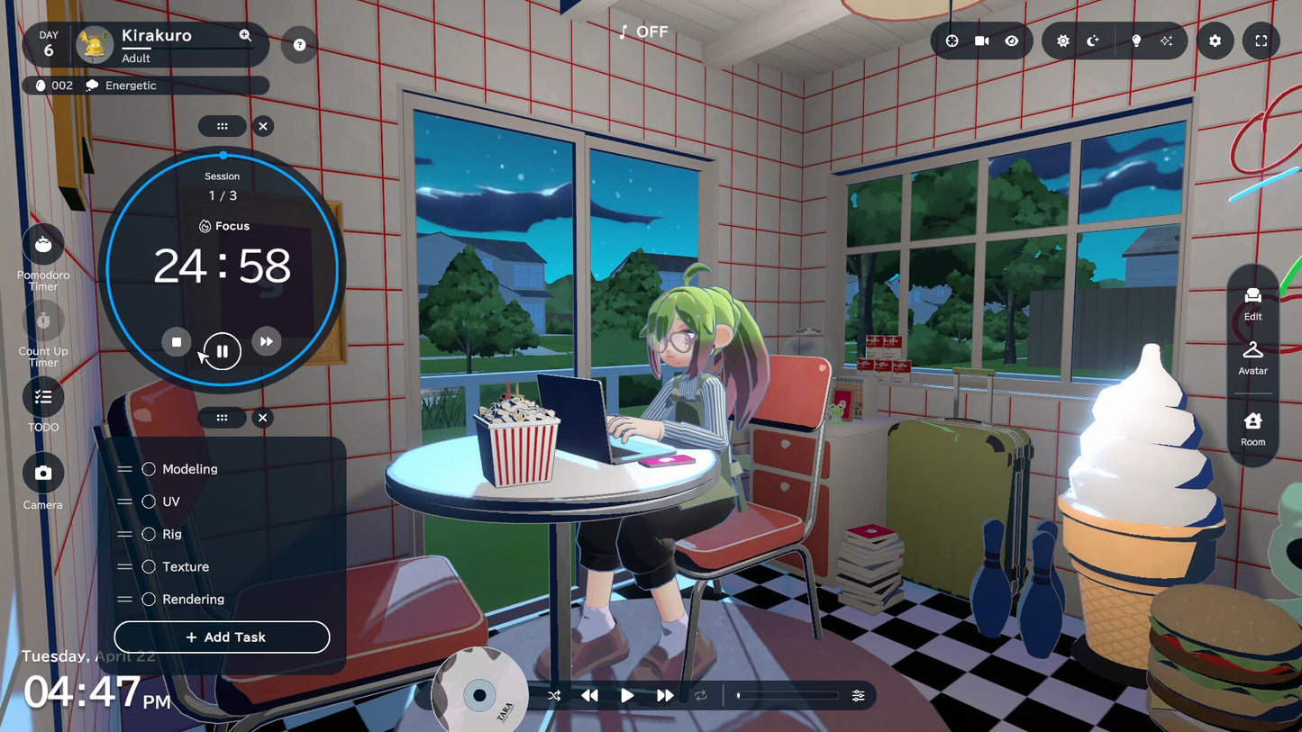 gogh: Focus with Your Avatar PC Steam Account  REGION FREE ambr - [Email/Instant Delivery]