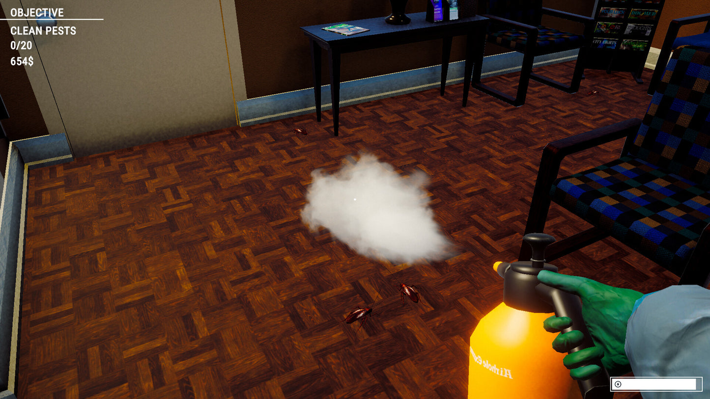 Pest Control Simulator PC Steam CD Key  REGION FREE Blackburne Arcade - [Email/Instant Delivery]