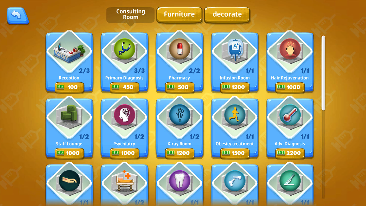 Sim Hospital PC Steam CD Key  REGION FREE Dao Studio - [Email/Instant Delivery]