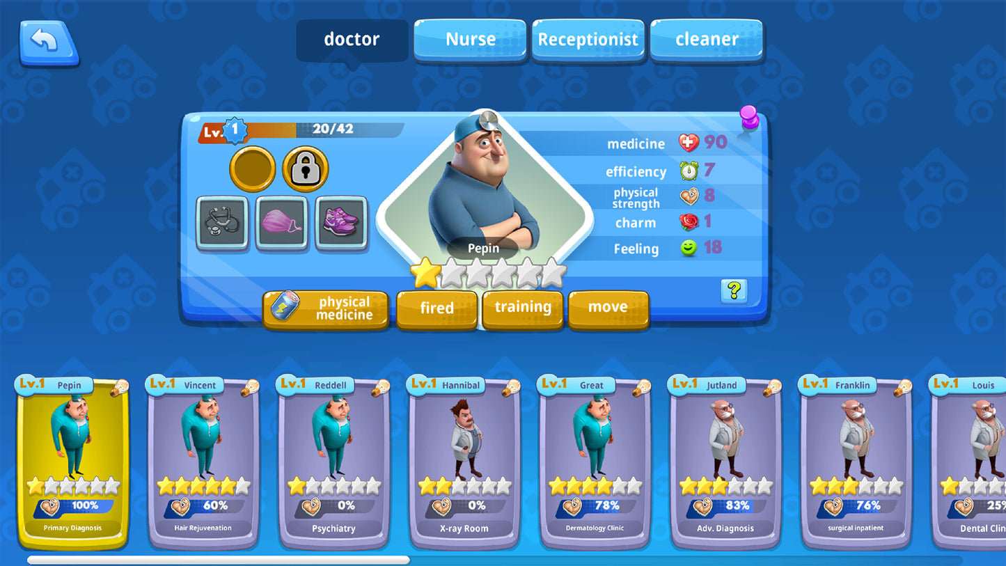 Sim Hospital PC Steam CD Key  REGION FREE Dao Studio - [Email/Instant Delivery]