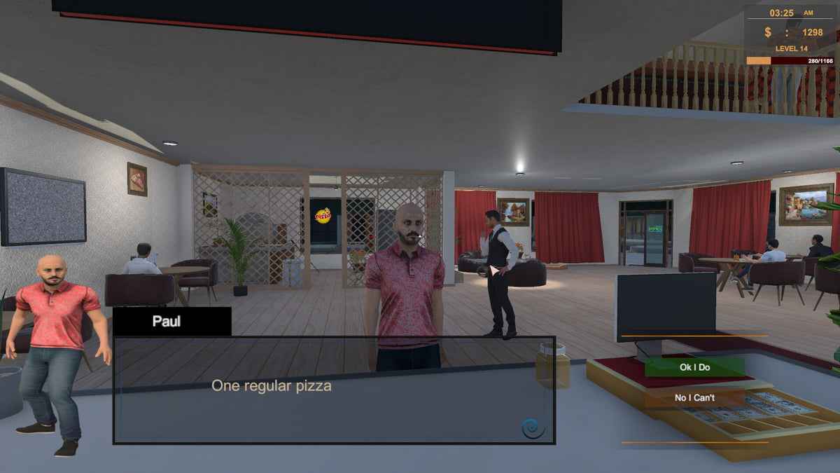 Pizza Shop Simulator PC Steam CD Key  REGION FREE Y4KUT Games & Playnova - [Email/Instant Delivery]