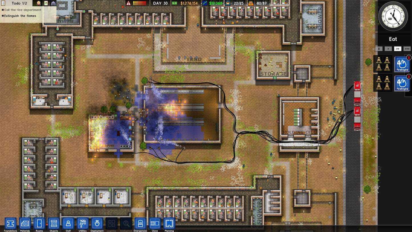 Prison Architect - Total Lockdown (PC) - Steam Key - GLOBAL   - Paradox Interactive [Email/Instant Delivery]
