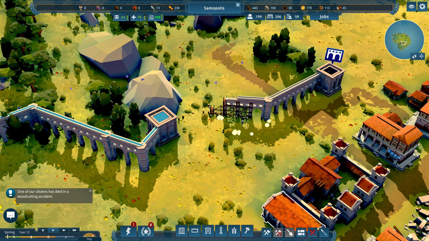 Nova Roma PC Steam CD Key  REGION FREE Hooded Horse - [Email/Instant Delivery]