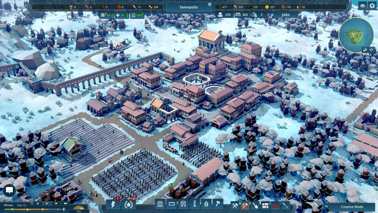 Nova Roma PC Steam CD Key  REGION FREE Hooded Horse - [Email/Instant Delivery]