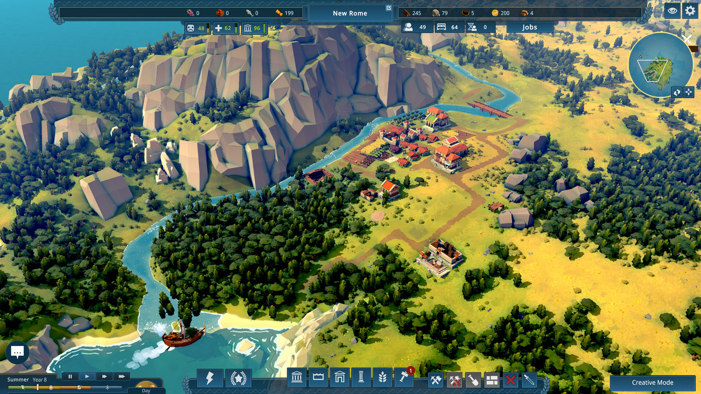 Nova Roma PC Steam CD Key  REGION FREE Hooded Horse - [Email/Instant Delivery]
