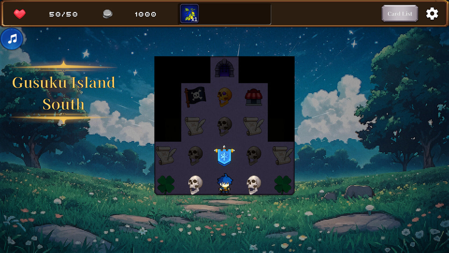 Reminiscence of Gusuku: Card and Explore PC Steam CD Key  REGION FREE POISOFT - [Email/Instant Delivery]