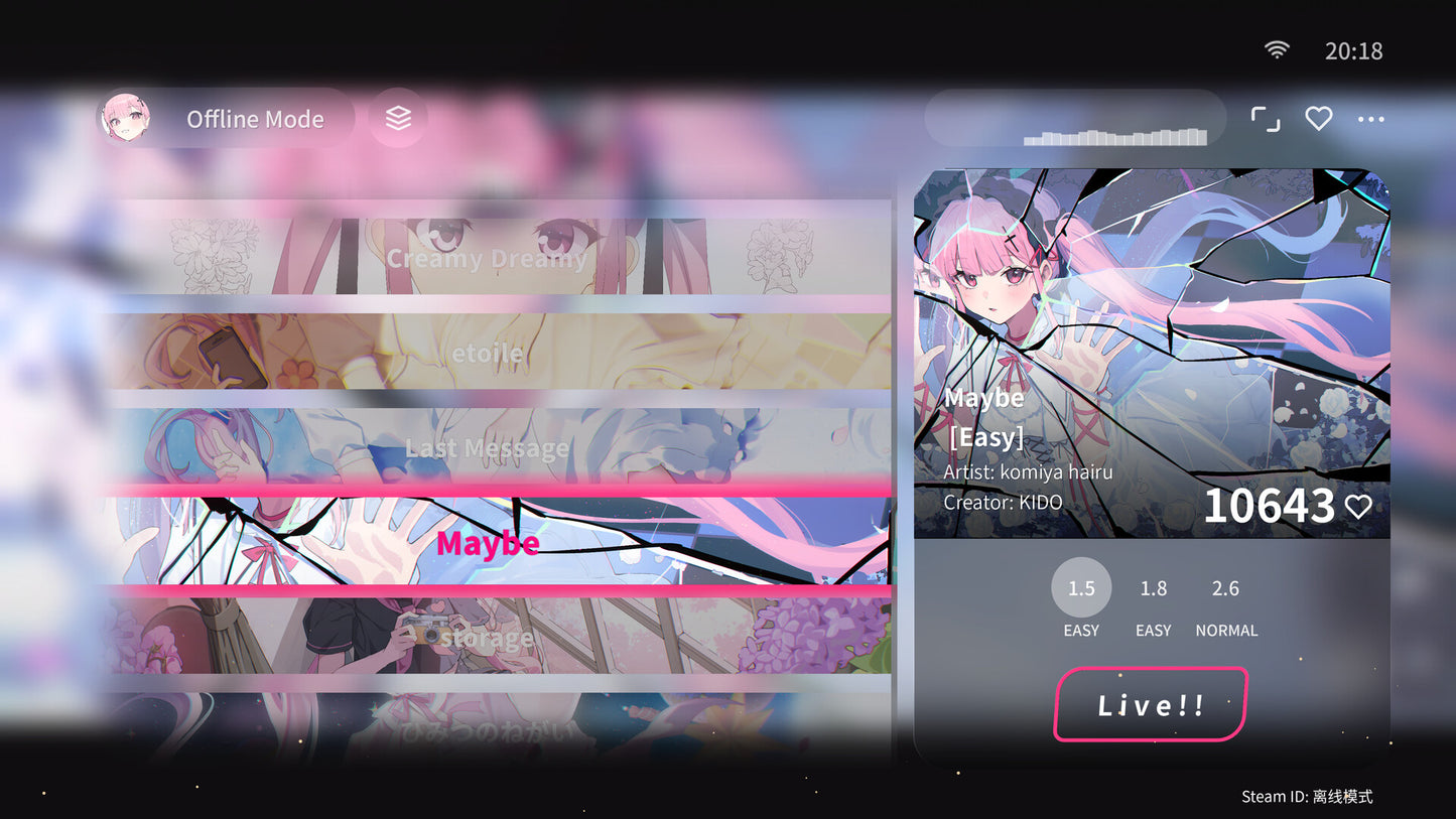 Live Rise!!: 4K Fever PC Steam CD Key  REGION FREE SAKUSORA - [Email/Instant Delivery]