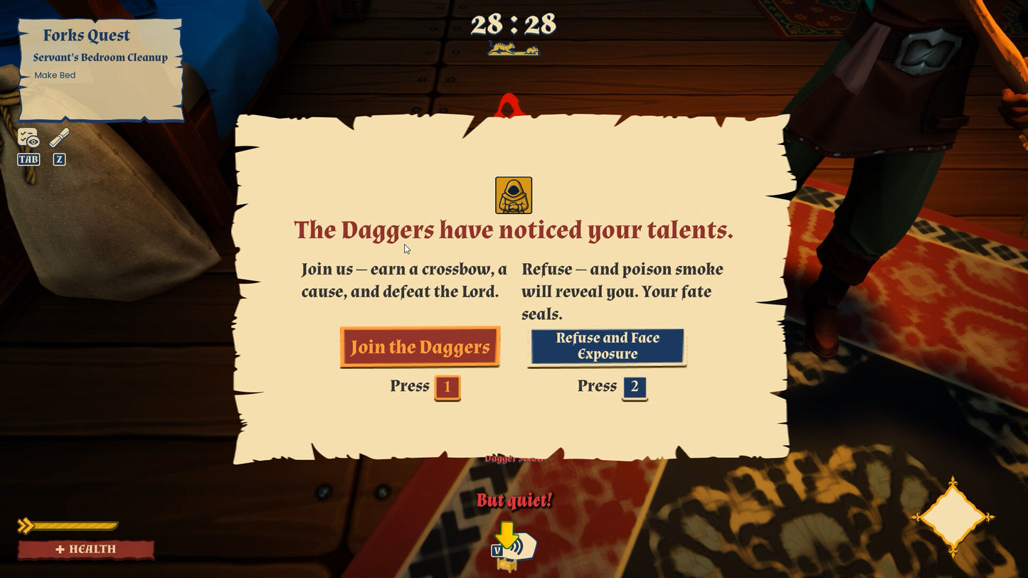 Forks and Daggers PC Steam CD Key  REGION FREE Brightvoid Interactive - [Email/Instant Delivery]