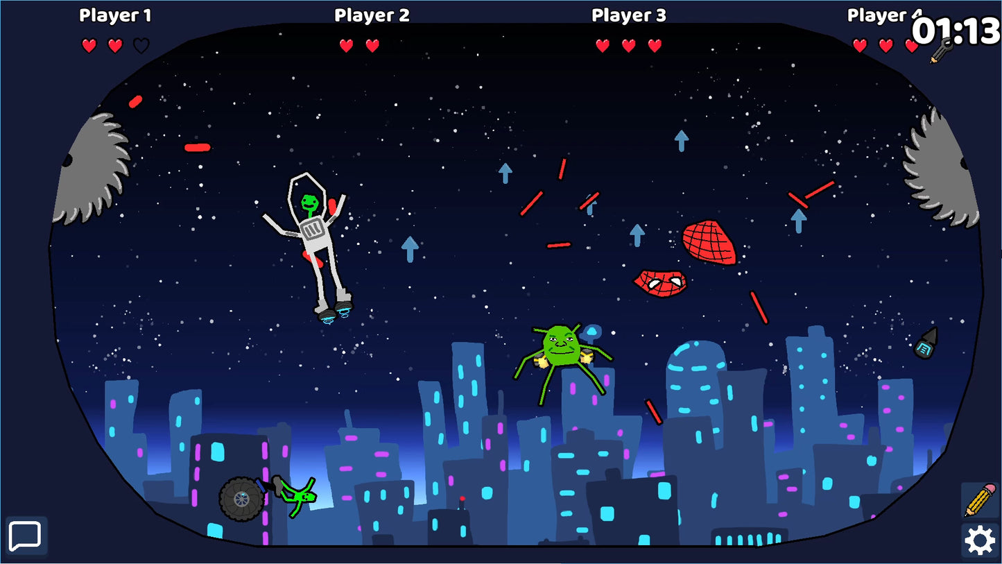 Scribble Bots PC Steam CD Key  REGION FREE Mr Mango Games - [Email/Instant Delivery]