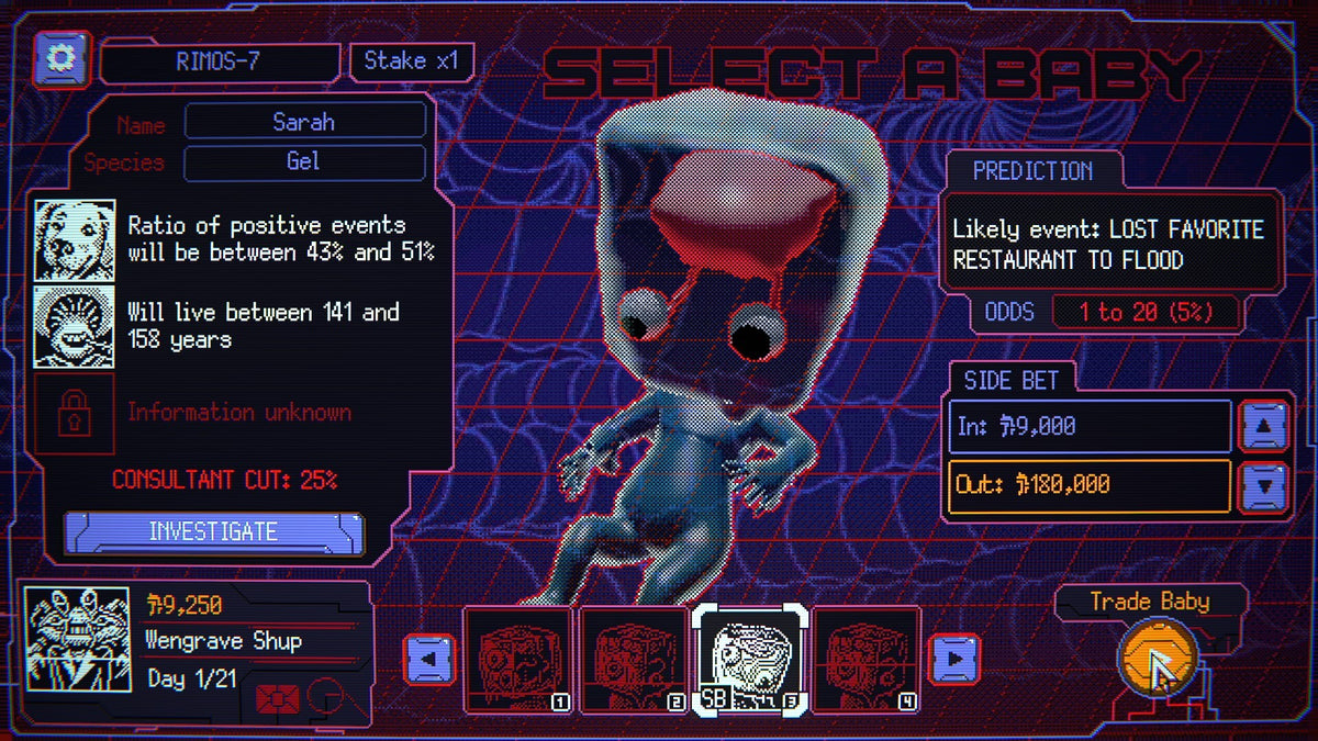 Space Warlord Baby Trading Simulator PC Steam CD Key  REGION FREE Strange Scaffold - [Email/Instant Delivery]