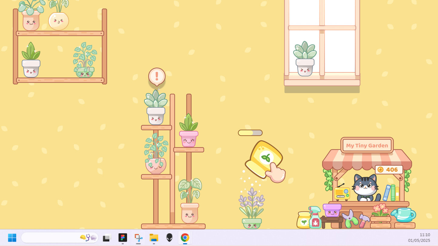 My Tiny Garden PC Steam CD Key  REGION FREE Frozen Logic Studios - [Email/Instant Delivery]