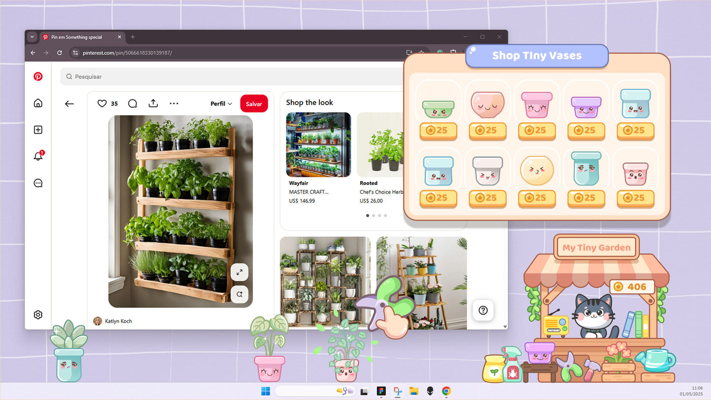 My Tiny Garden PC Steam CD Key  REGION FREE Frozen Logic Studios - [Email/Instant Delivery]