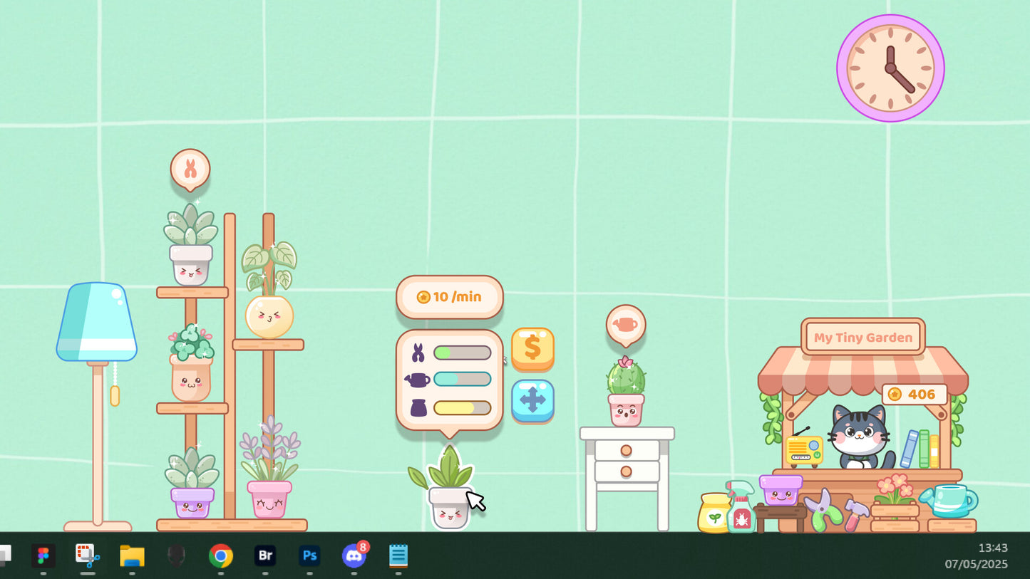 My Tiny Garden PC Steam CD Key  REGION FREE Frozen Logic Studios - [Email/Instant Delivery]