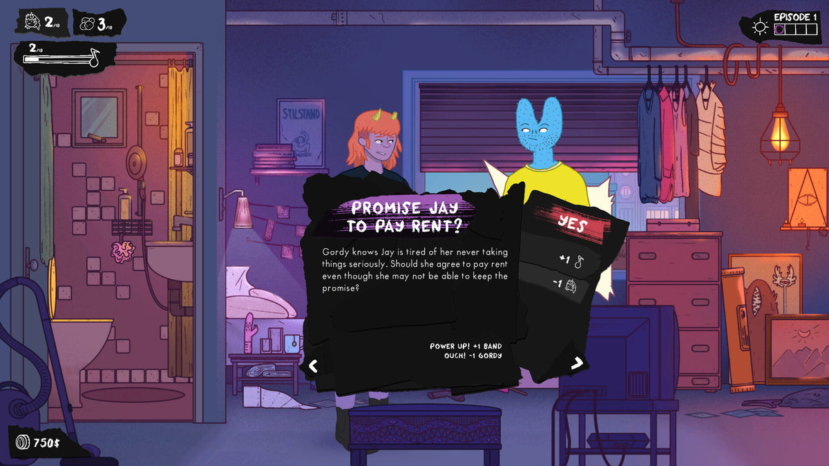 Dead Pets: A Punk Rock Slice of Life Sim PC Steam CD Key  REGION FREE Akupara Games - [Email/Instant Delivery]