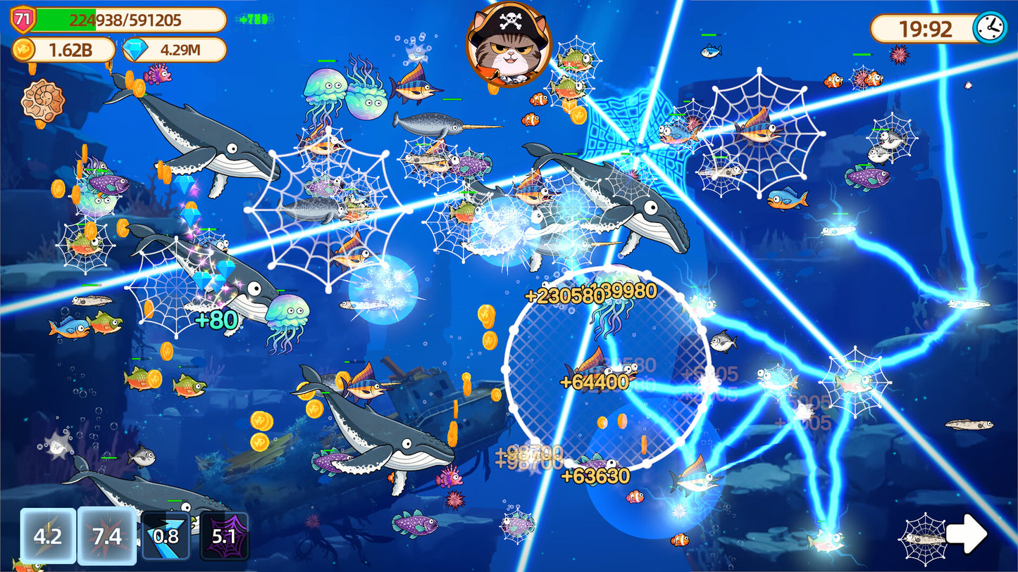 Captain Whiskers: Incremental Seas PC Steam CD Key  REGION FREE  [Email/Instant Delivery]