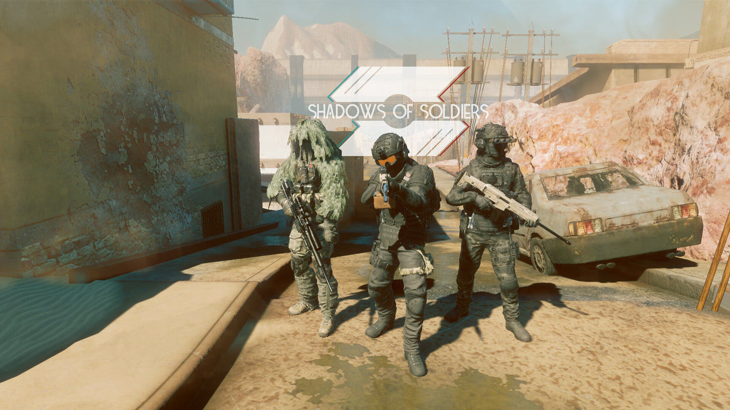 Shadows of Soldiers PC Steam Account  REGION FREE Ghost in the Wire - [Email/Instant Delivery]