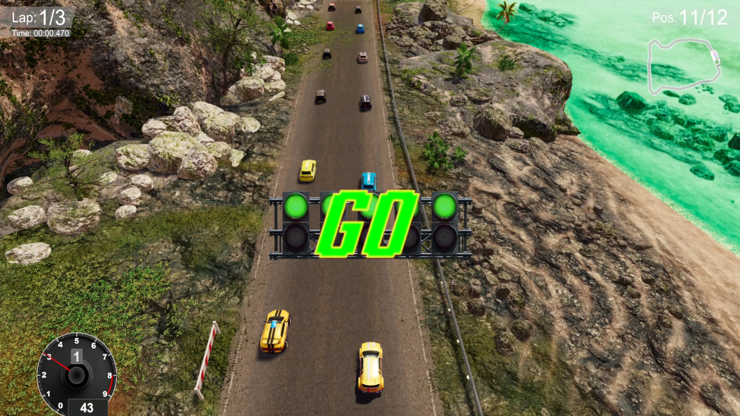 Neon Curves Racing PC Steam Account  REGION FREE Entropy Digital Games - [Email/Instant Delivery]